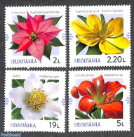 Romania 2020 Winter Flowers 4v, Mint NH, Nature - Flowers & Plants - Unused Stamps