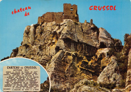 07-CHÂTEAU DE CRUSSOL-N°4016-D/0141 - Sonstige & Ohne Zuordnung