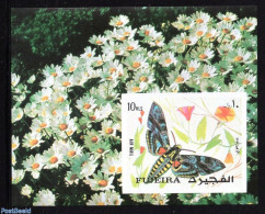 Fujeira 1972 Butterflies S/s, Imperforated, Mint NH, Nature - Butterflies - Flowers & Plants - Fujeira