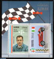 Manama 1969 Alfa Romeo, J.P. Wimmele S/s, Mint NH, History - Sport - Transport - Flags - Autosports - Automobiles - Auto's