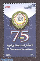 Jordan 2020 75 Years Arab League 1v, Mint NH, Various - Joint Issues - Joint Issues