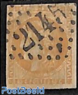 France 1849 10c, Used Cancellation:2145, Used Stamps - Oblitérés