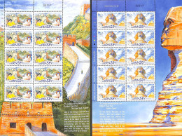 Guernsey 2006 Europa 2 M/s, Mint NH, History - Europa (cept) - World Heritage - Guernsey