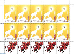 Slovenia 1997 Europa M/s, Mint NH, History - Nature - Europa (cept) - Animals (others & Mixed) - Art - Fairytales - Märchen, Sagen & Legenden