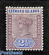 Leeward Islands 1890 2.5p, Stamp Out Of Set, Mint NH - Leeward  Islands