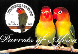 Gambia 2011 Parrots S/s, Mint NH, Nature - Birds - Parrots - Gambie (...-1964)
