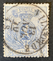 OBP 24A - DC VILVORDE - 1866-1867 Petit Lion (Kleiner Löwe)