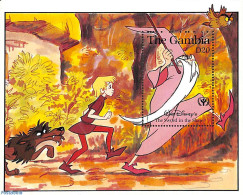 Gambia 1991 The Sword In The Stone, Merlin S/s, Mint NH, Art - Disney - Disney