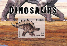 Palau 2014 Dinosaurs S/s, Imperforated, Mint NH, Nature - Prehistoric Animals - Prehistorisch