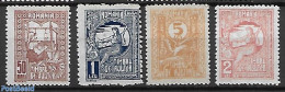 Romania 1918 Zwangszuschlag 4 V., Unused (hinged) - Unused Stamps