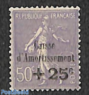 France 1931 50+25c, Stamp Out Of Set, Mint NH - Ongebruikt