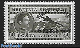 Albania 1931 Stamp Out Of Set, Mint NH, Transport - Aircraft & Aviation - Flugzeuge