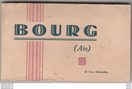 Y1-01) BOURG (AIN)  CARNET COMPLET DE 20 CPA -  ( COMBIER MACON - 3 SCANS ) - Other & Unclassified