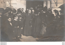 AGEN - CARTE PHOTO E. SIMON -  KERMESSE ECOLE SAINT CAPRAIS -  MGR COEURET - VARIN , EVEQUE D' AGEN - (N° 1 - 3  SCANS) - Agen