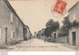 Y1-32) VALENCE SUR BAISE (GERS) GRAND ' RUE PRISE AVENUE D ' AUCH - ( ANIMEE - DASTUGE EPICERIE - MERCERIE ) - Other & Unclassified