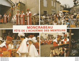 Y1-47) MONCRABEAU (LOT ET GARONNE)  FETE DE L'ACADEMIE DES MENTEURS  - ( 2 SCANS ) - Other & Unclassified