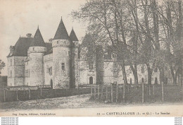 Y2-47) CASTELJALOUX (LOT ET GARONNE) LE SENDAT - (CHATEAU - 2 SCANS) - Casteljaloux