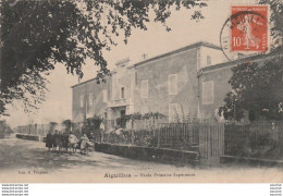 Y2-47) AIGUILLON - ECOLE PRIMAIRE SUPERIEURE - ANIMEE - ENFANTS - Other & Unclassified