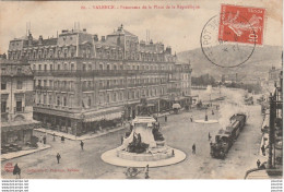 Y3-26) VALENCE - PANORAMA DE LA PLACE DE LA REPUBLIQUE - ( TRAMWAY ) - Valence