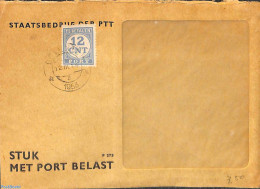 Netherlands 1953 Postage Due Cover 12c, Postal History - Lettres & Documents