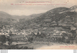 Y2-31) SAINT PE D'ARDET (LES PYRENEES 1er SERIE) VUE GENERALE PRISE DE LA ROUTE D'ASPET A LUCHON - ( 2 SCANS ) - Autres & Non Classés