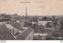 Y5-77) CHEVRY COSSIGNY - PANORAMA SUD OUEST - ( 2 SCANS ) - Sonstige & Ohne Zuordnung