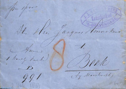 Netherlands 1881 Invoice Letter, Parcel Shipment From 's-Gravenhage To Beek (corks), Postal History - Briefe U. Dokumente