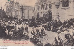 Y9-59) ROUBAIX - EXPOSITION INTERNATIONAL 1911 - LES FETES DU CORSO FLEURI - ( BELLE ANIMATION - 2 SCANS ) - Roubaix