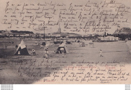  Y9-17) ROYAN - LA PLAGE DE LA GRANDE CONCHE- ( OBLITERATION DE 1903 - 2 SCANS )  - Royan