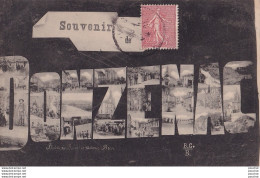 Y12-19) DONZENAC - SOUVENIR  - ( MULTIVUES ALPHABET - PHOTOTYPIE BESSOT ET GUIONIC - BRIVE ) - Other & Unclassified
