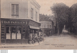 Y13-28) DREUX - PERSPECTIVE DU BOULEVARD LOUIS TERRIER - LE BAR PARISIEN - ( ANIMATION - 2 SCANS ) - Dreux