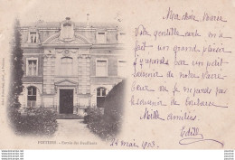 Y18-86) POITIERS - ENTREE DES FEUILLANTS - ( OBLITERATION DE 1903 - 2 SCANS ) - Poitiers