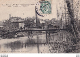 Y18-79) ENVIRONS DE PARTHENAY - CHATILLON SUR THOUET - PONT DE ROUGET - ANCIENNE FILATURE - Sonstige & Ohne Zuordnung