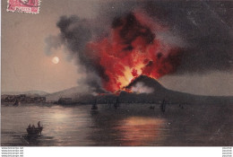 Y18- NAPOLI - ERRUZIONE DEL VESUVIO - ( OBLITERATION DE 1908 - 2 SCANS ) - Napoli (Neapel)