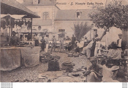 Y18- S. VICENTE CABO VERDE - MERCADO - ( ANIMATION - 2 SCANS ) - Cape Verde