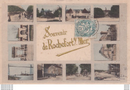 Y19-17) ROCHEFORT SUR MER - SOUVENIR - ( MULTIVUES - LETTRES DOREES ) - Rochefort