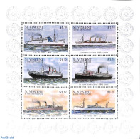 Saint Vincent 1996 Ships 6v M/s, Mint NH, Transport - Ships And Boats - Boten