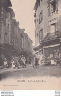 Y21-87) LIMOGES - LA RUE DE LA BOUCHERIE - ( ANIMEE -  2 SCANS ) - Limoges