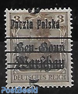 Poland 1918 Overprint, Error., Mint NH, Various - Errors, Misprints, Plate Flaws - Ongebruikt