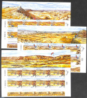 Israel 2014 Sports 3 M/s, Imperforated, Mint NH, Sport - Transport - Cycling - Mountains & Mountain Climbing - Sport (.. - Unused Stamps (with Tabs)