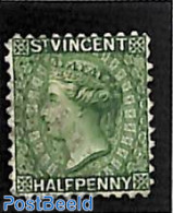 Saint Vincent 1882 1/2d, Perf. 12, Used, Used Stamps - St.Vincent (1979-...)