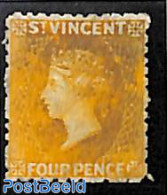 Saint Vincent 1869 4d, Used, Used Stamps - St.Vincent (1979-...)