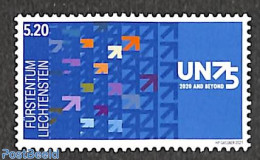 Liechtenstein 2021 75 Years UN Meeting 1v, Mint NH, History - United Nations - Neufs