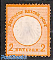 Germany, Empire 1872 2kr, Unused Without Gum, Unused (hinged) - Ungebraucht