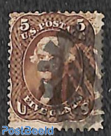 United States Of America 1861 5c, Used, Used Stamps - Used Stamps