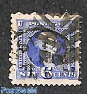 United States Of America 1869 6c, Bright Ultramarin, Used, Used Stamps - Gebruikt