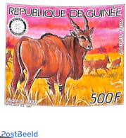 Guinea, Republic 1987 500f, Stamp Out Of Set, Imperforated, Mint NH, Nature - Various - Animals (others & Mixed) - Rot.. - Rotary Club