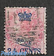 Malaysia 1867 24 CENTS On 8A, Used, Used Stamps - Sonstige & Ohne Zuordnung