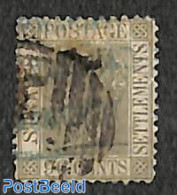 Malaysia 1867 Straits Settlements, 96c, WM Crown-CC, Perf. 12.5, Used, Used Stamps - Other & Unclassified