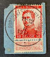 OBP 123 - EC Relais PORCHERESSE (LUXEMBOURG) - 1912 Pellens